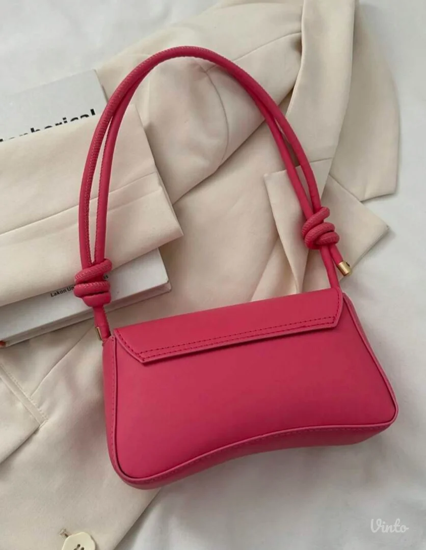 Fashionable solid color torbica, NOVO