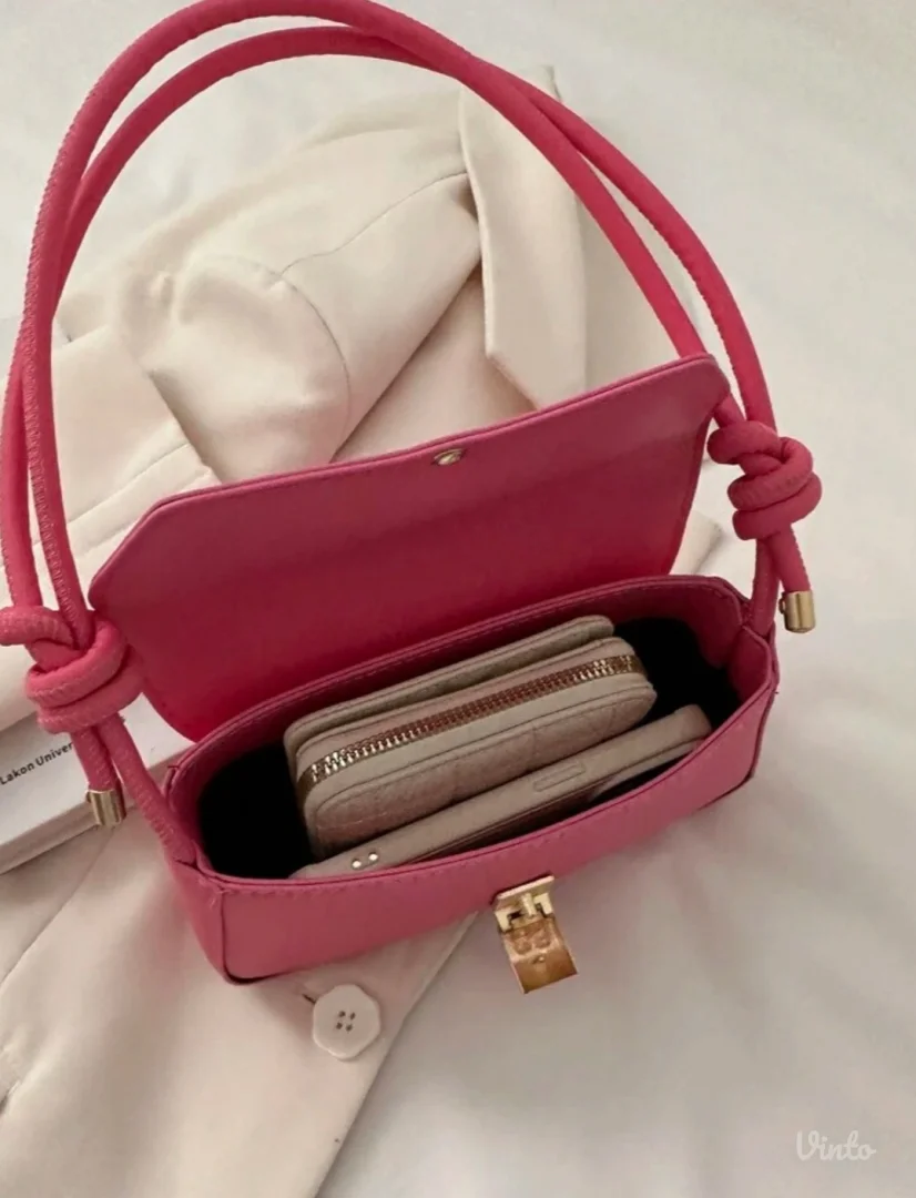 Fashionable solid color torbica, NOVO