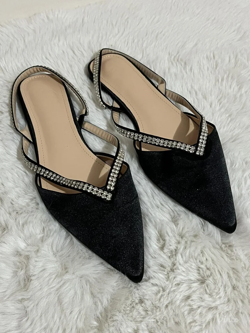 Sandal-cipele sa cirkonima, 37, 5, NOVO