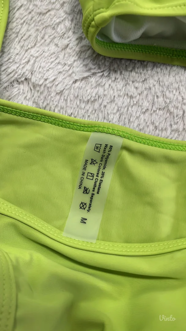 Shein dvodelni kupaći, M, NOVO