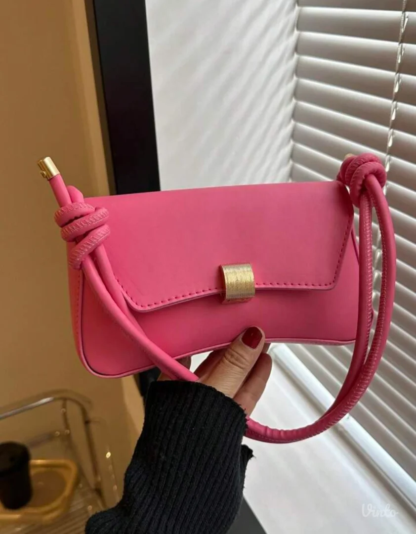 Fashionable solid color torbica, NOVO