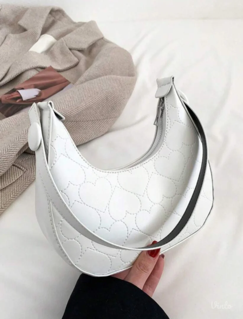 Heart pattern torba, NOVO