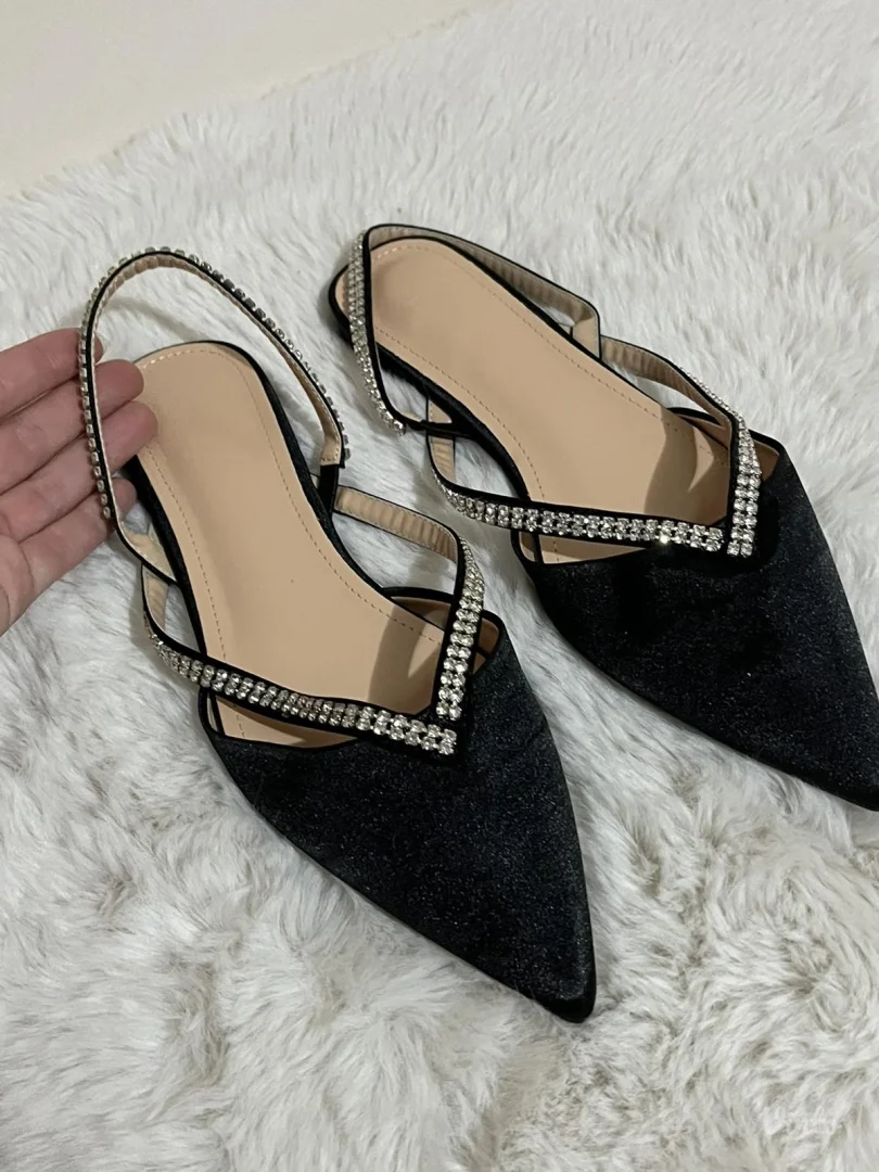 Sandal-cipele sa cirkonima, 37, 5, NOVO