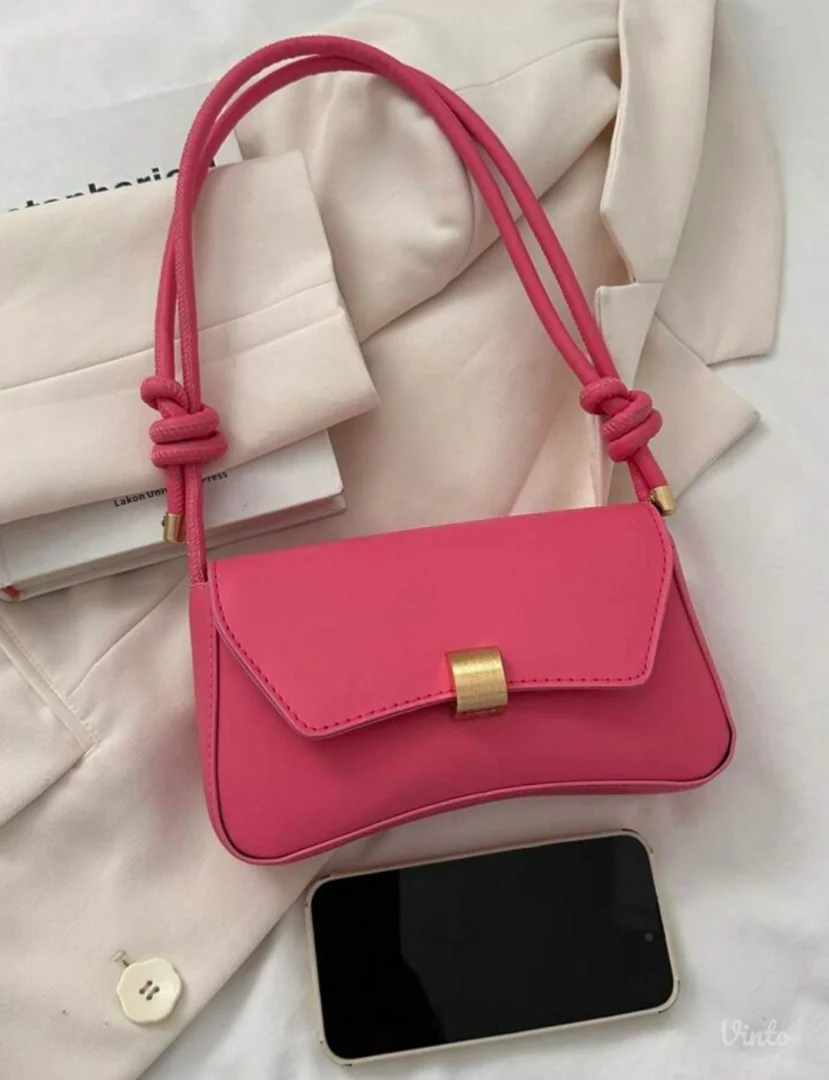 Fashionable solid color torbica, NOVO