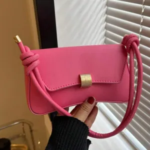 Fashionable solid color torbica, NOVO