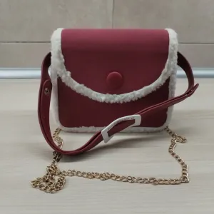 Faux lamb wool torba, NOVO