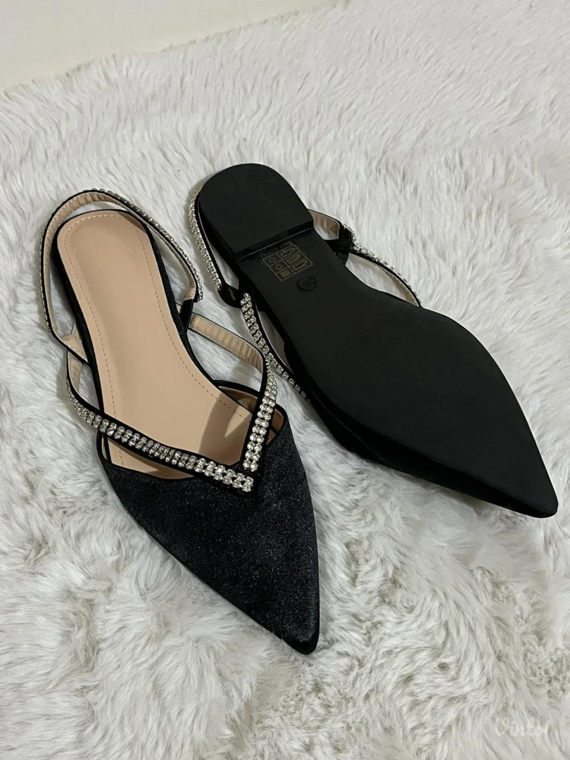 Sandal-cipele sa cirkonima, 37, 5, NOVO