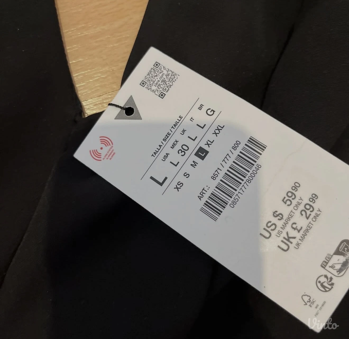 Zara-crna haljina