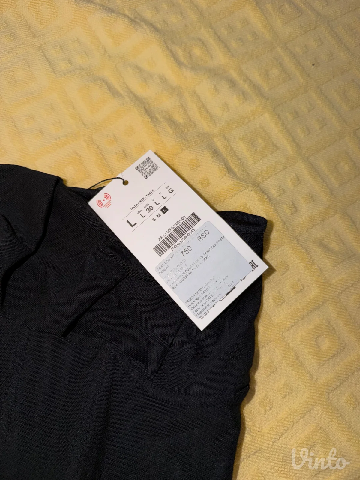 ZARA TOP OD TILA SA ETIKETOM