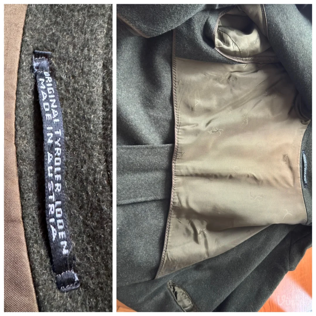 ORIGINAL Tyrol Loden kaput veličina 56