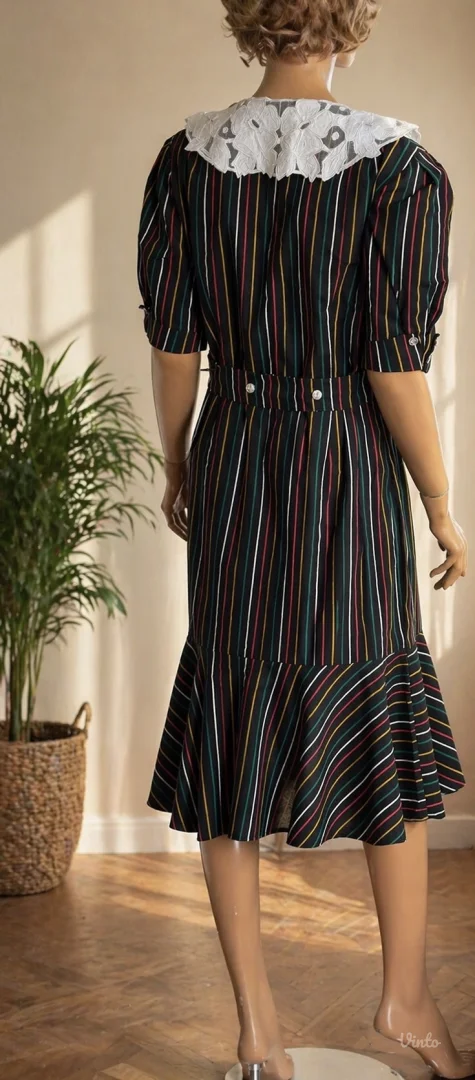 Haljina radjena po meri Vintage style XL