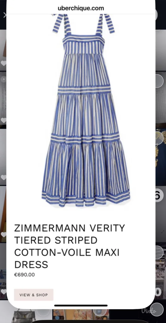 Savida Like Zimmermann Verity Striped M/L/XL