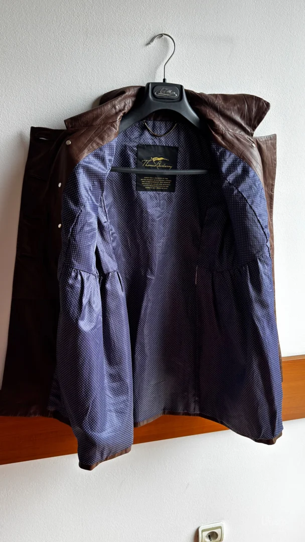 Original Burberry mantil od kože M ODLIČAN