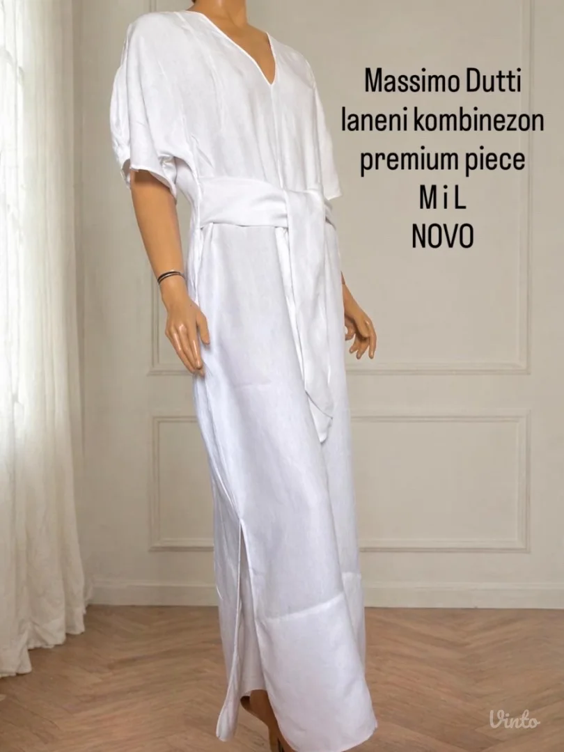 NOV laneni kombinezon Massimo Dutti L