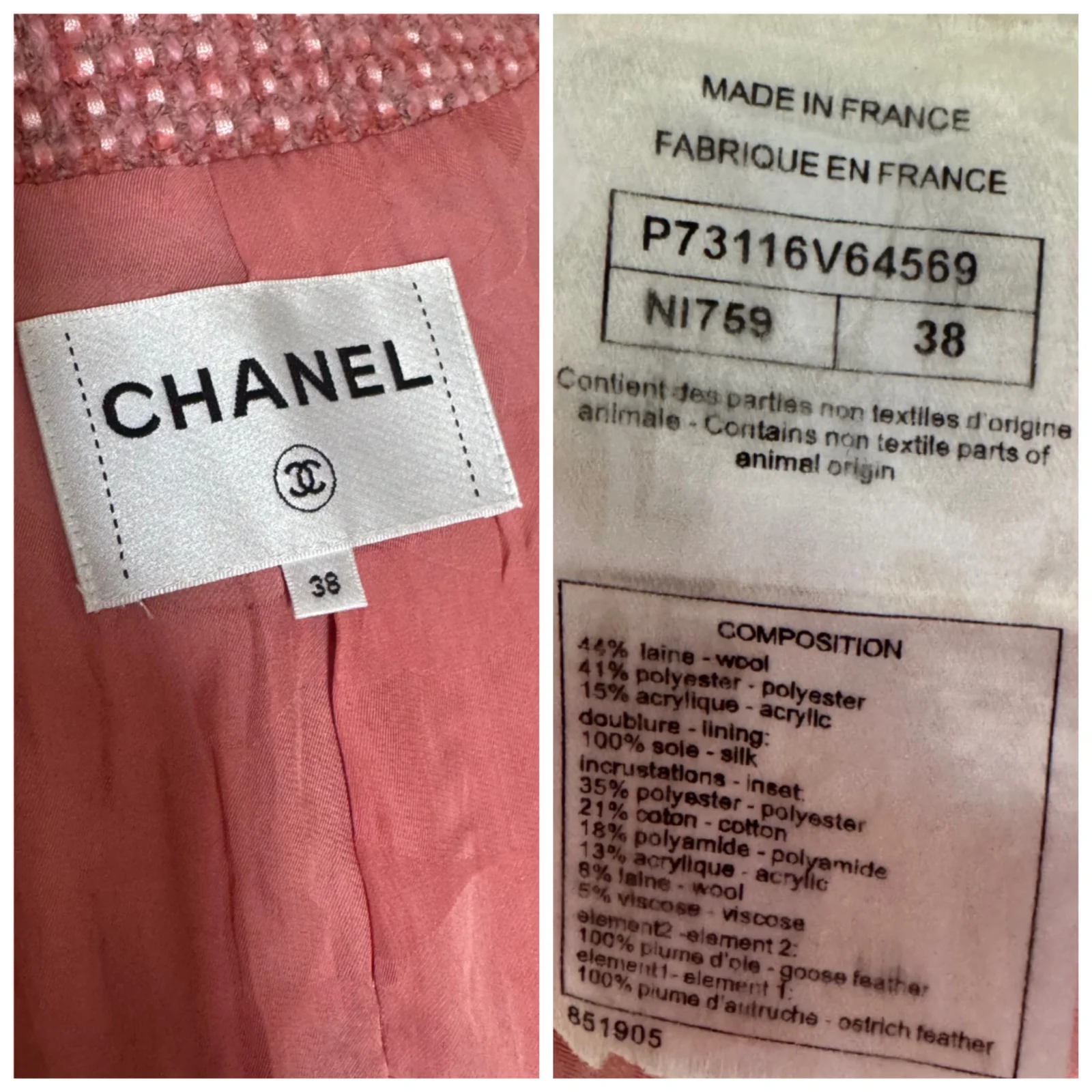 ORIGINAL CHANEL blejzer Runway