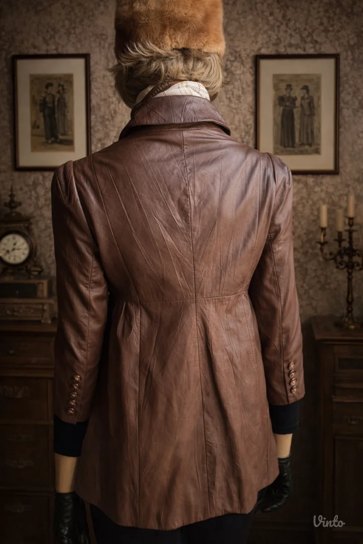 Original Burberry mantil od kože M ODLIČAN