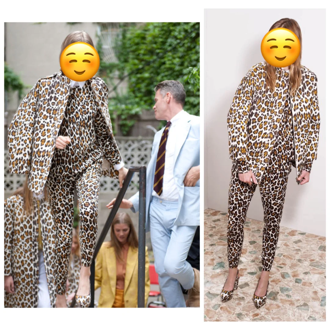 Stella McCartney Jakna Leopard Print Nova 38