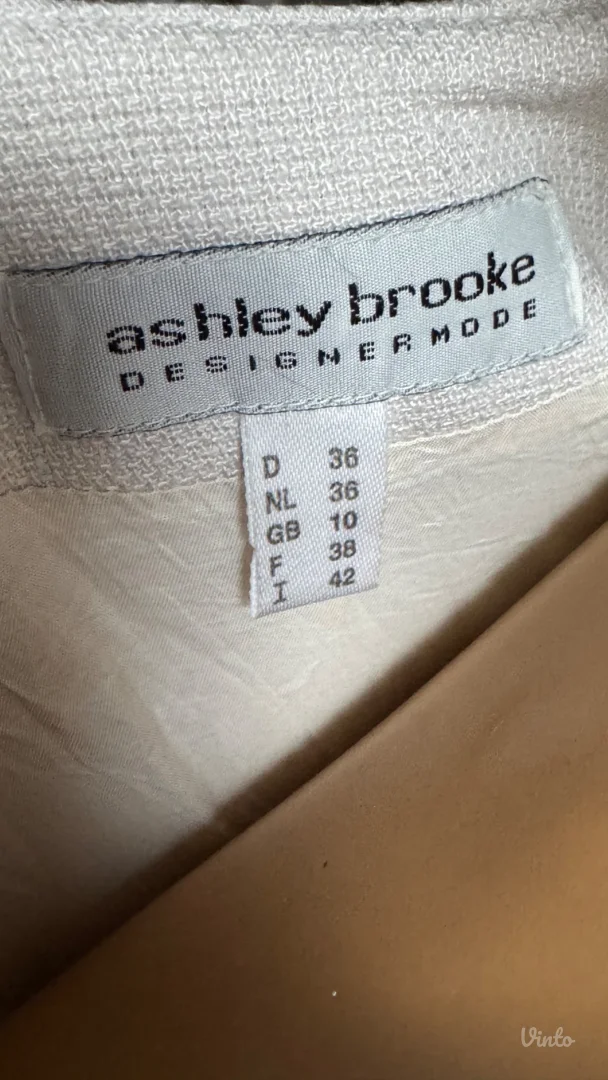 Ashley Brooke DESIGNER MODE LUX maxi haljina S/M