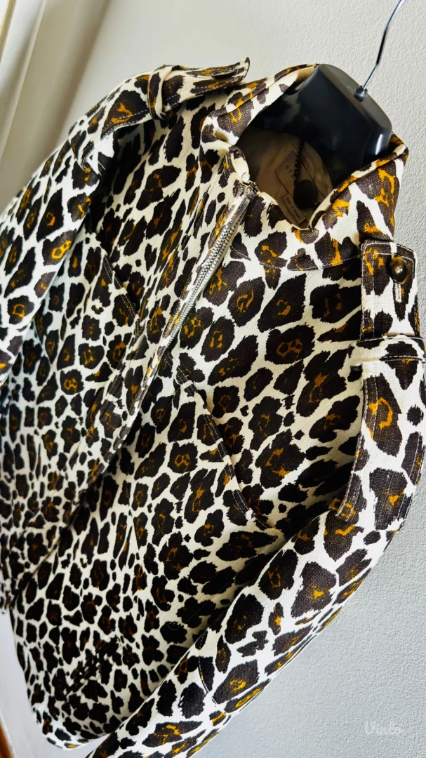 Stella McCartney Jakna Leopard Print Nova 38