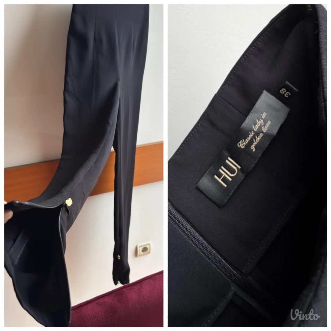 Exclusive HUI Milano dizajnerske pantalone 38 NOVE