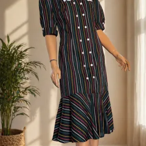 Haljina radjena po meri Vintage style XL
