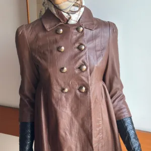 Original Burberry mantil od kože M ODLIČAN