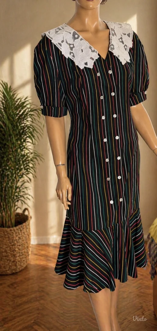 Haljina radjena po meri Vintage style XL