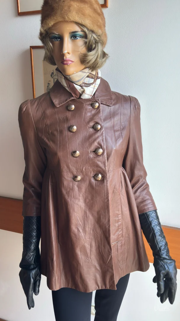 Original Burberry mantil od kože M ODLIČAN