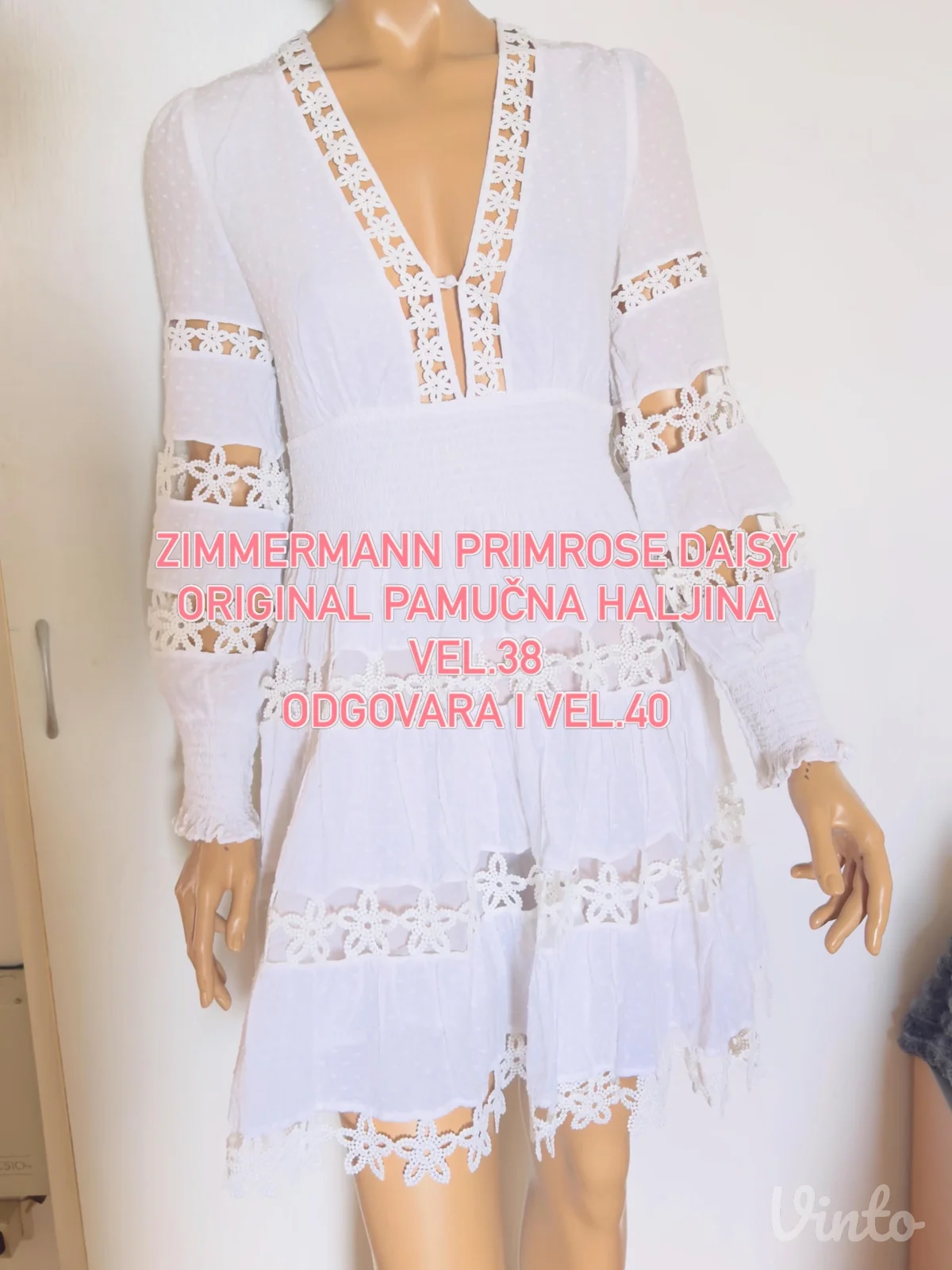 ZIMMERMANN haljina PRIMROSE DAISY original M/L
