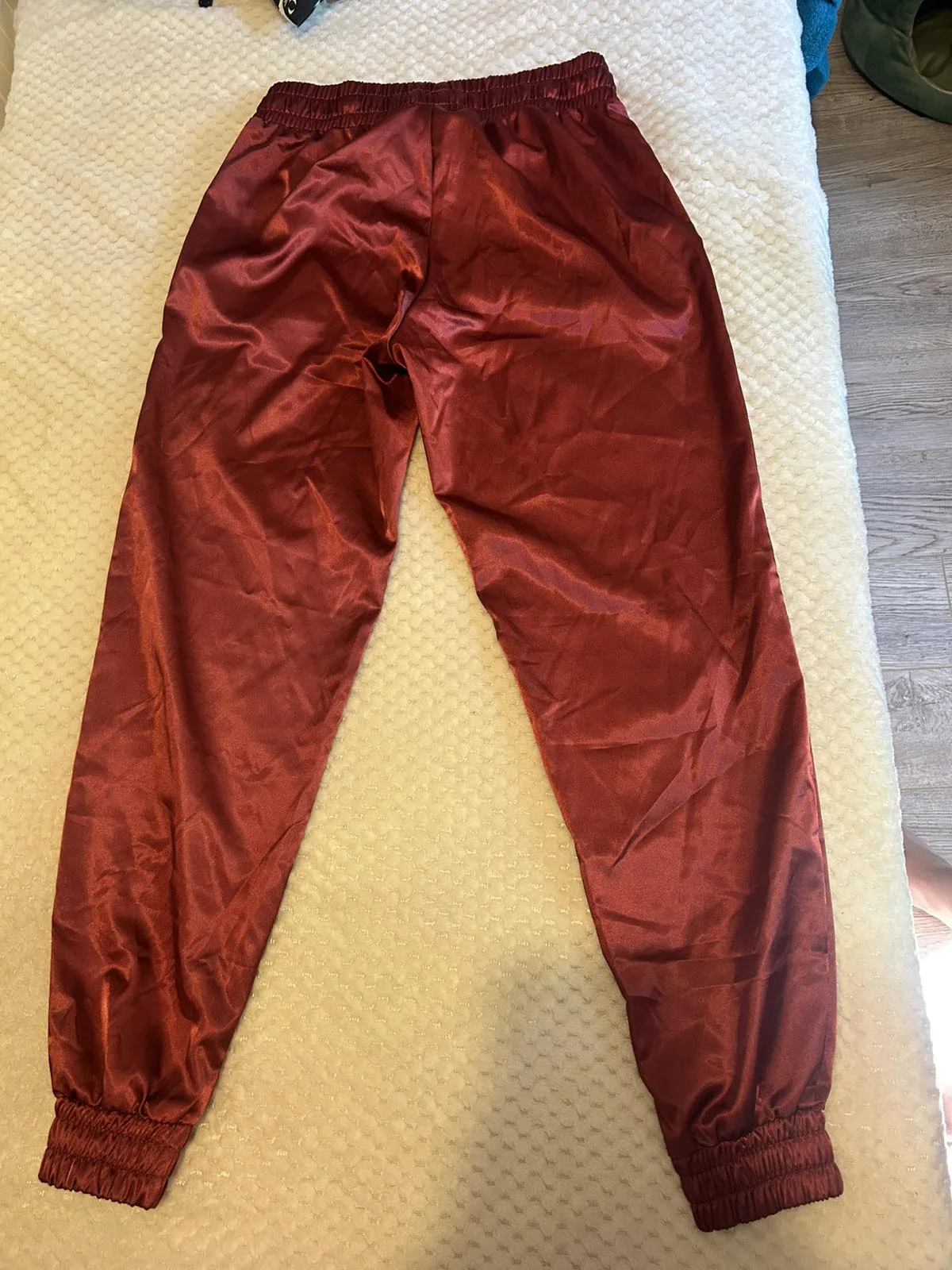 Nike air women's satin tracksuit bottoms