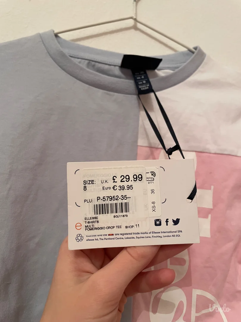 Ellesse crop top bluza NOVO 36