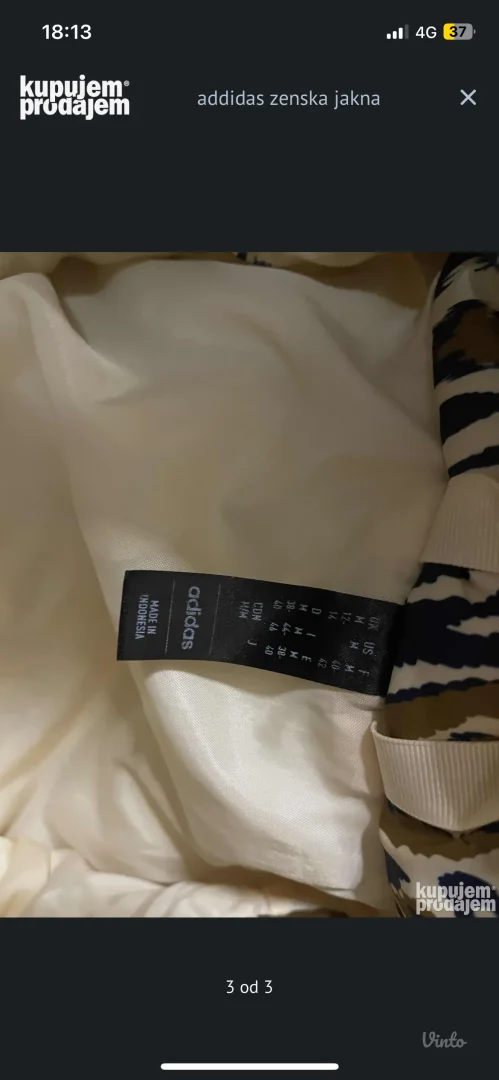 Addidas zenska jakna