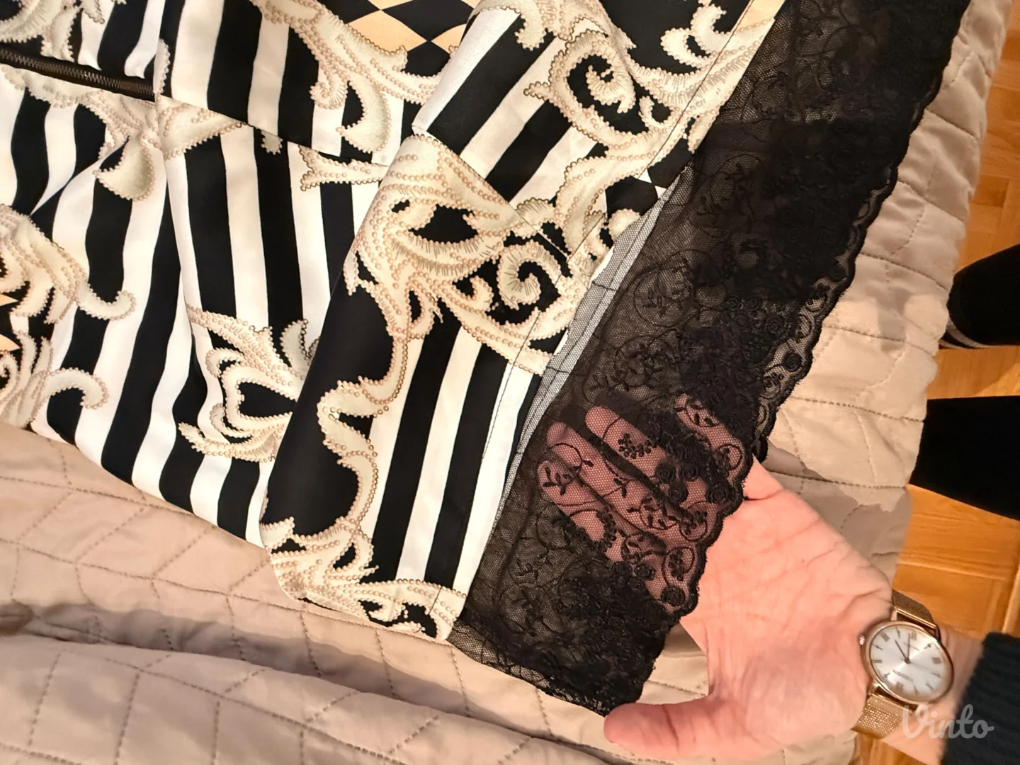 Moschino- crna zenska haljina XL