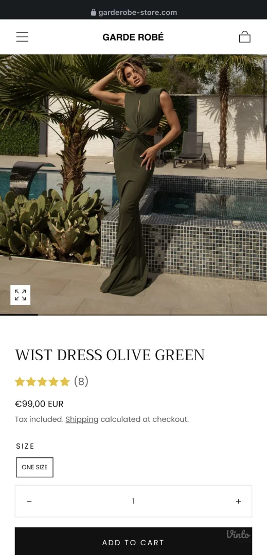 Garde Robe haljina uni