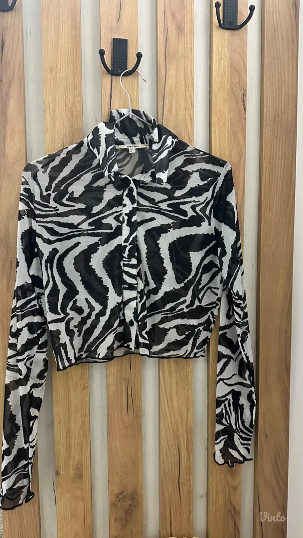 Koton-providna crno-bela bluzica