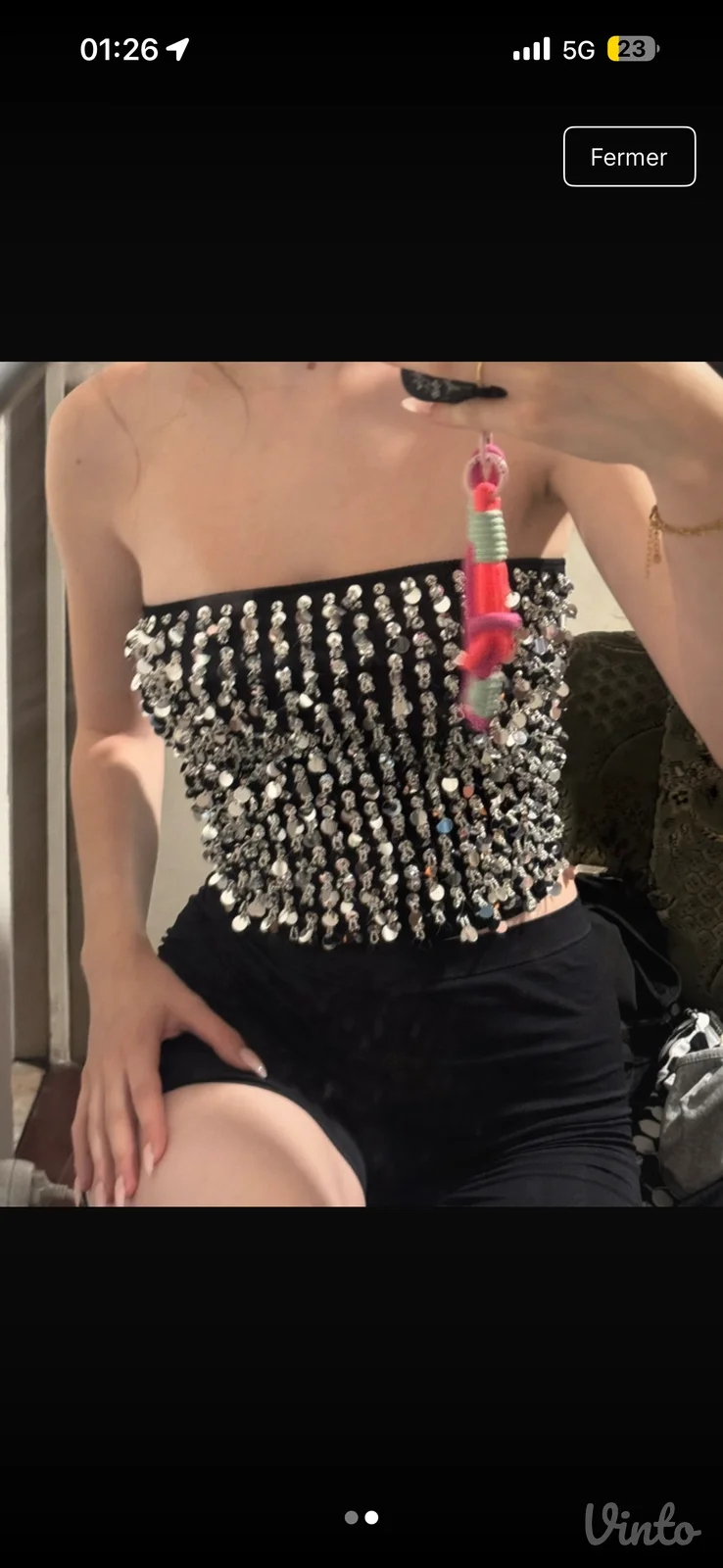 H&m crop top