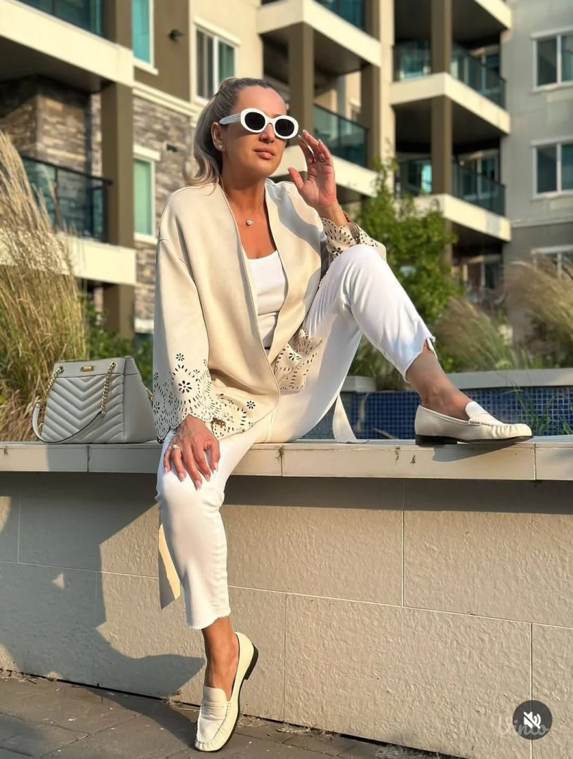 Zara kardigan sa kaišem