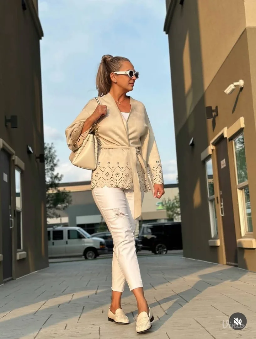 Zara kardigan sa kaišem