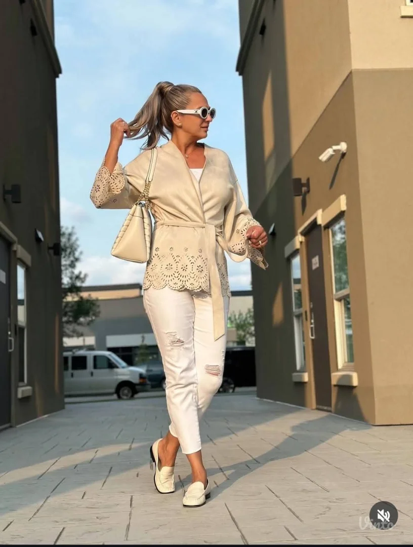 Zara kardigan sa kaišem