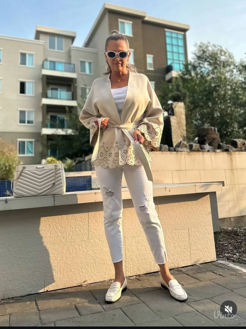 Zara kardigan sa kaišem