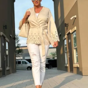 Zara kardigan sa kaišem