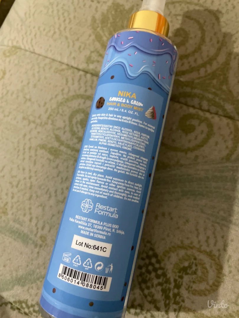 Nika Tosic mist za kosu i telo