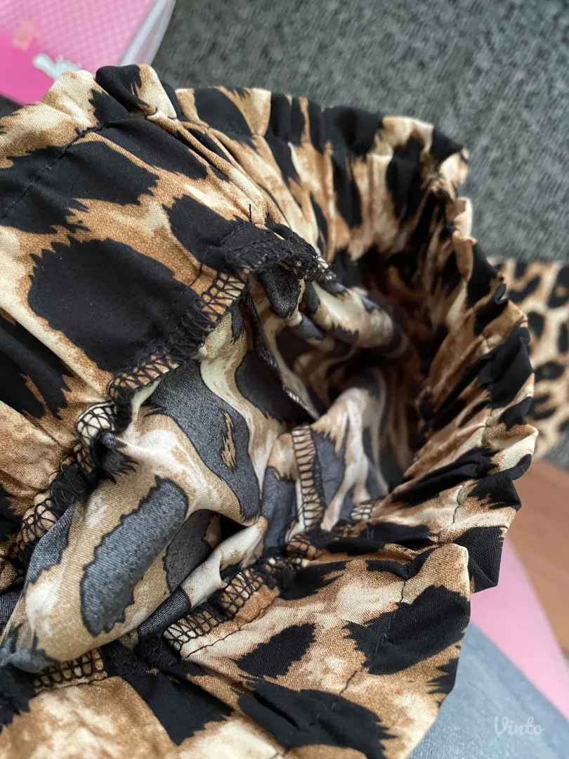 Leopard pantalone zenske