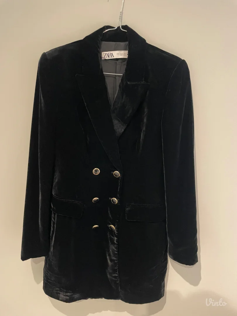 Zara crni sako-haljina