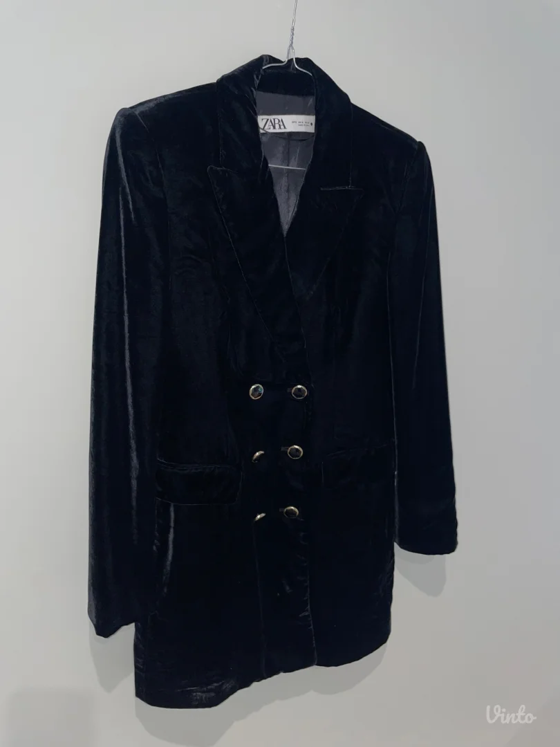 Zara crni sako-haljina