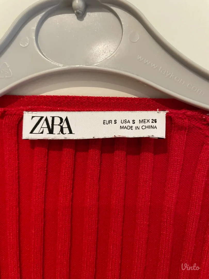Zara crvena haljina