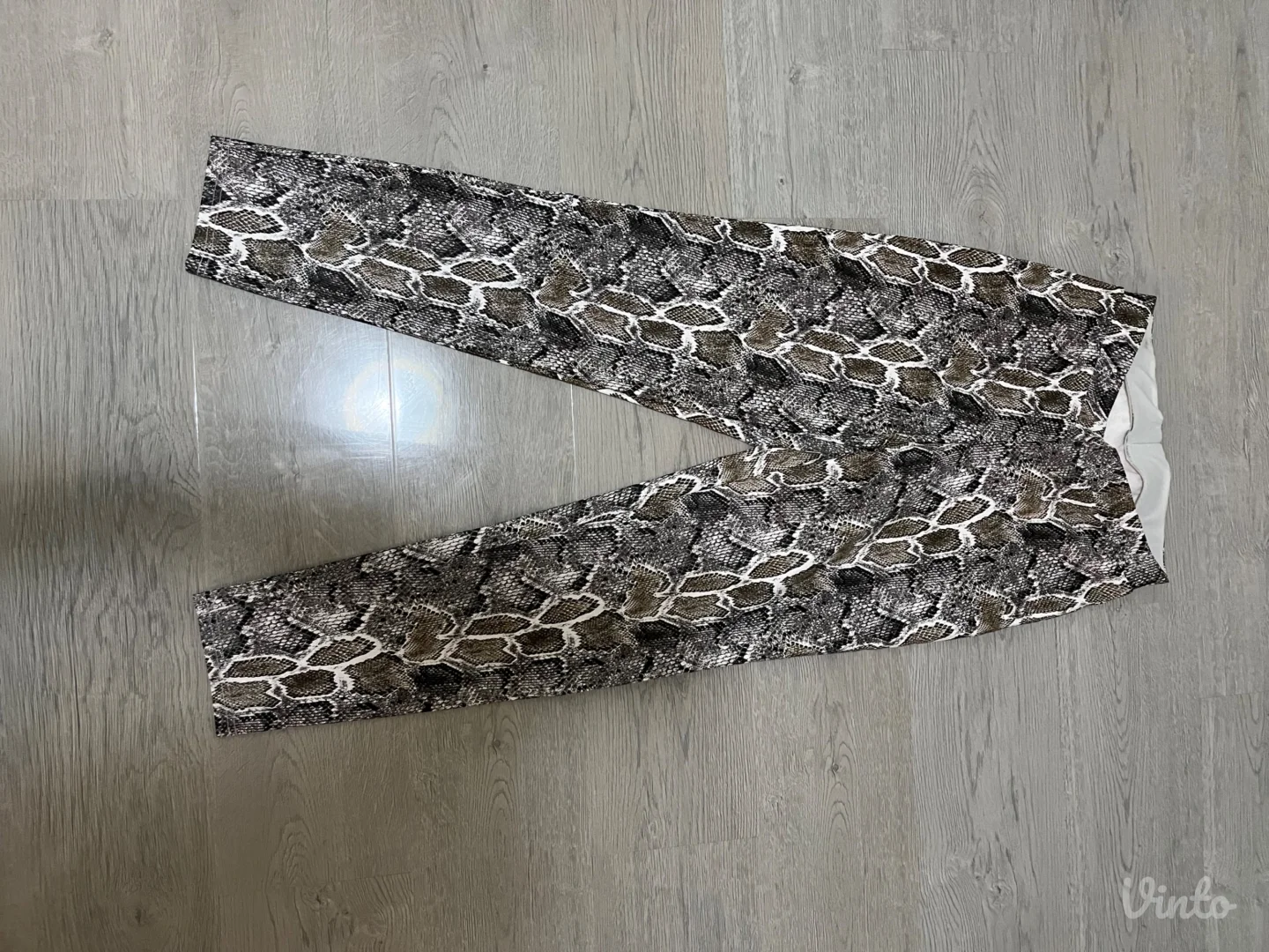 Calzedonia kožne pantalone/helanke