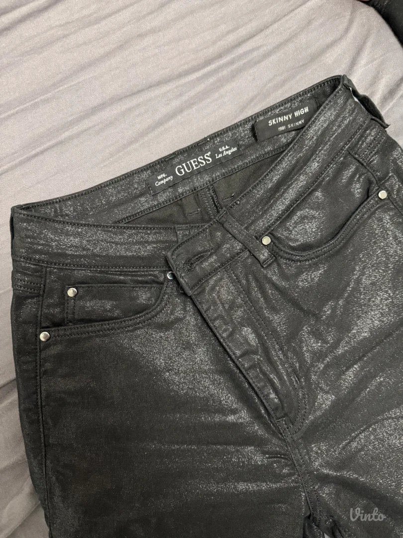 Guess crne zenske pantalone