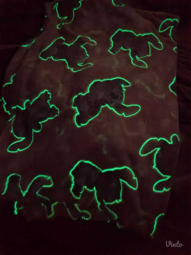 Stitch ćebe koje svetli u mraku