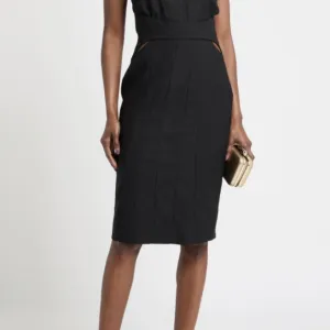 Elegantna crna haljina